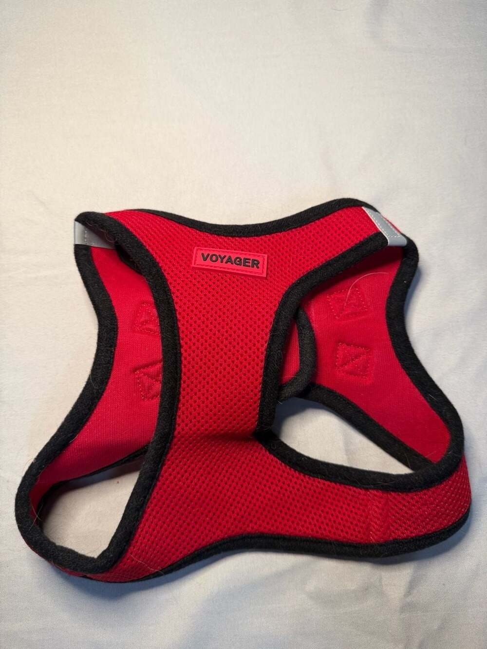 Voyager Step-In Air Dog Harness for Small and Medium Dogs, Red Base, L